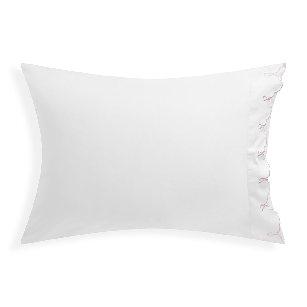 Scalloped Embroidered Sheet Set