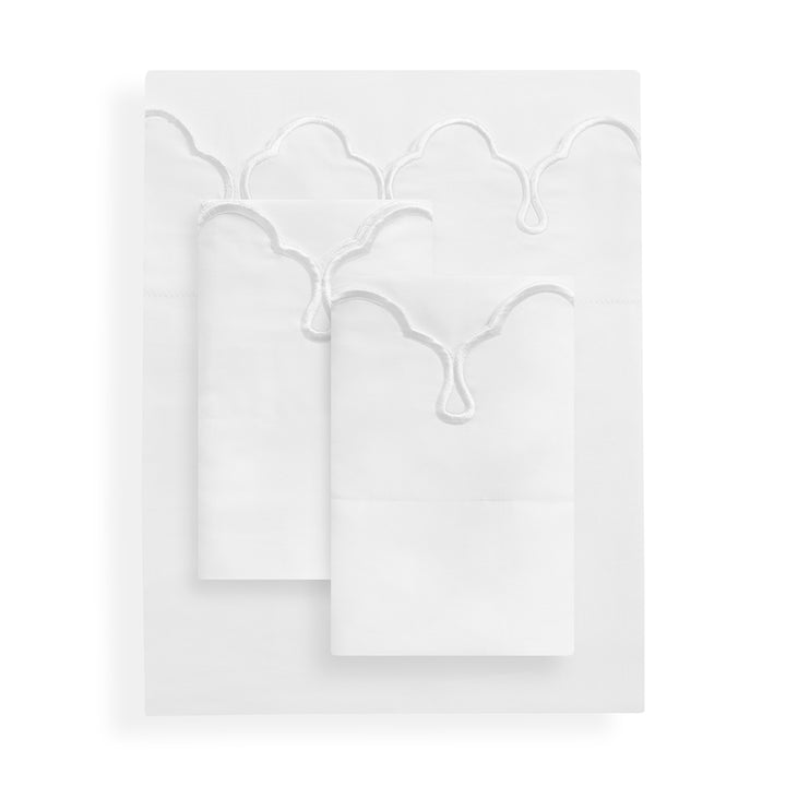 Scalloped Embroidered Duvet Set