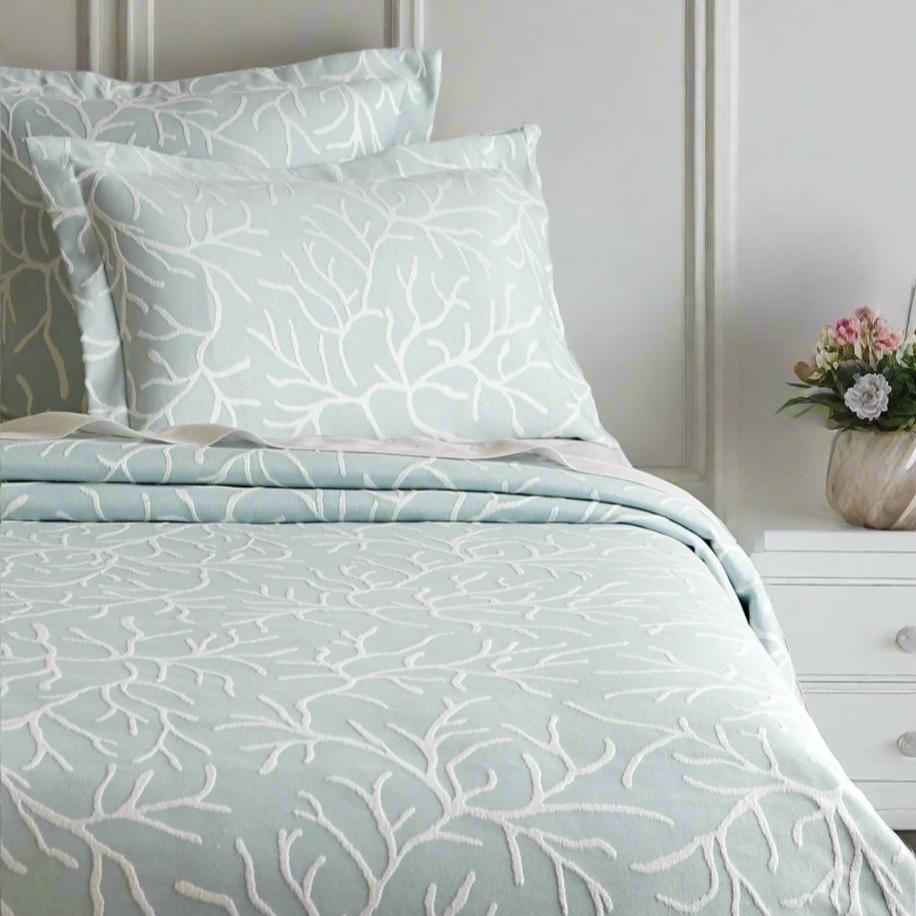 Coral Glory Coverlet