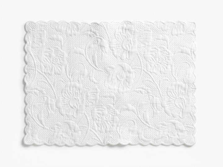 Les Fleurs Scalloped Placemat (Set of 4)